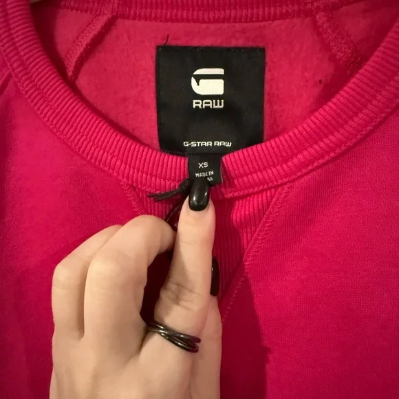 G-Star Bold Red Sweatshirt - Picture 5 of 6